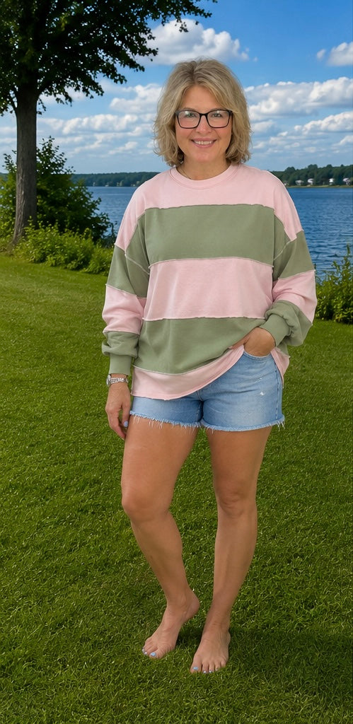 Avalon Boardwalk Pullover - Restocking Cinnamon/Pineapple