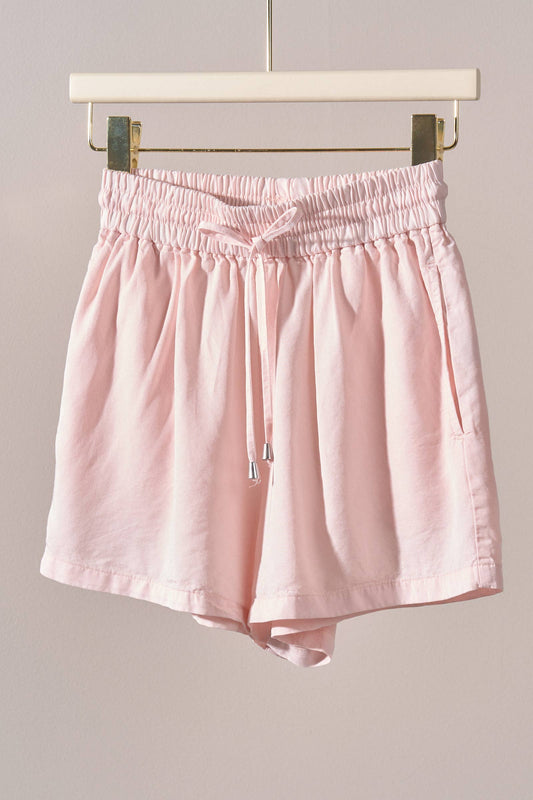 Dune Drive Chambray Drawstring Shorts