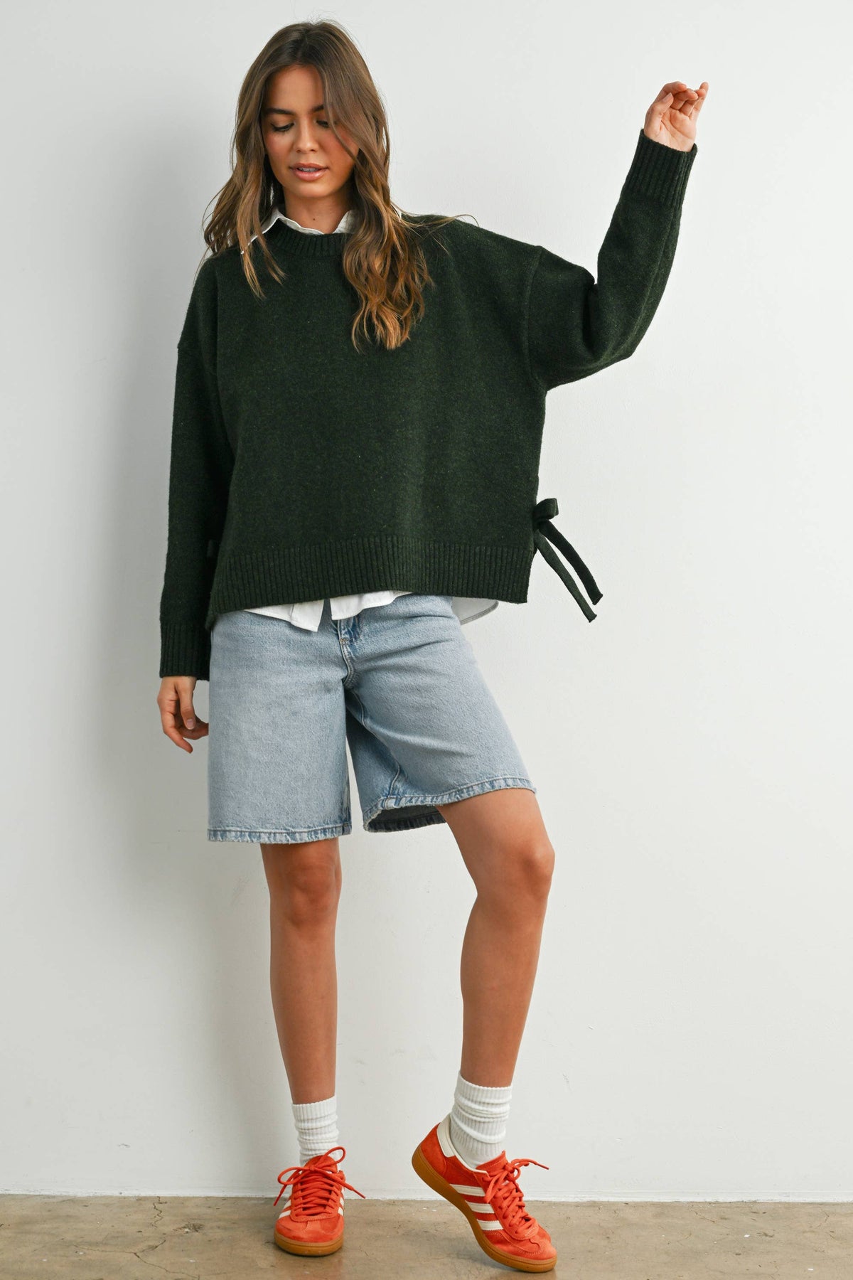 The Everley Side-Tie Sweater - Restocked!!