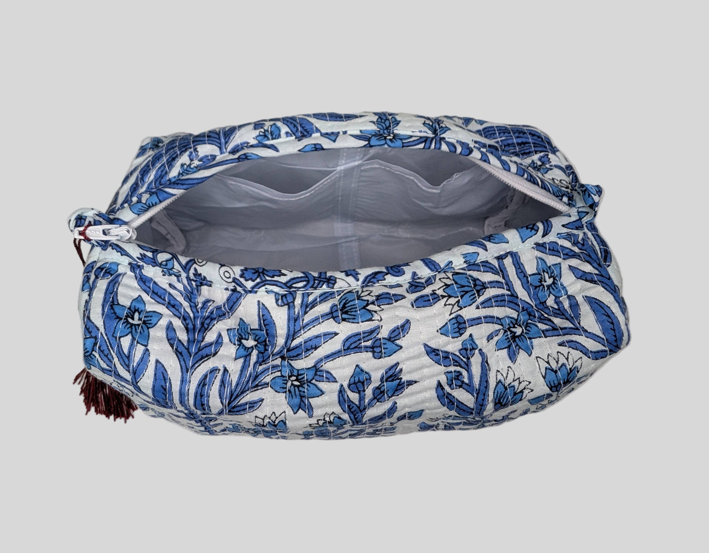 Blue Mosaic Toiletry Bag