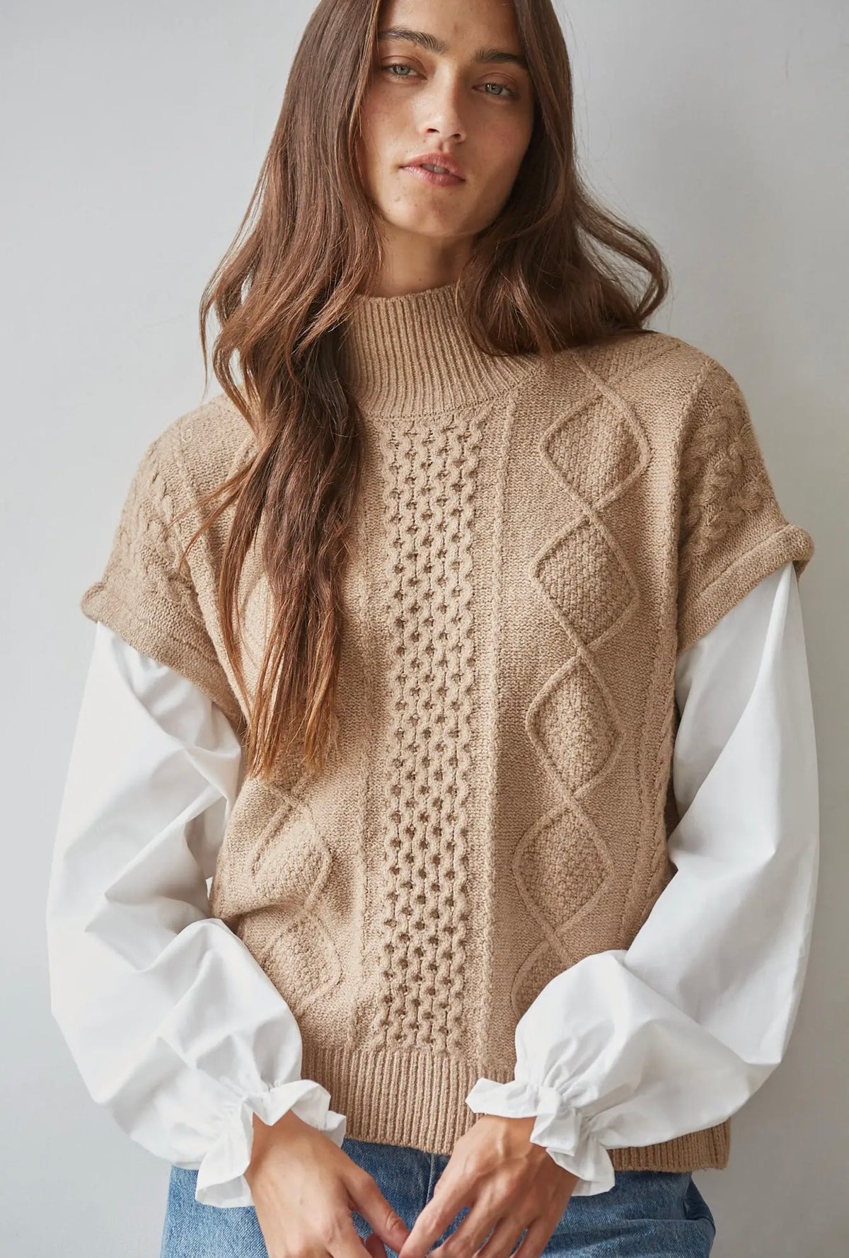 The Sutton Twofer - White/Tan