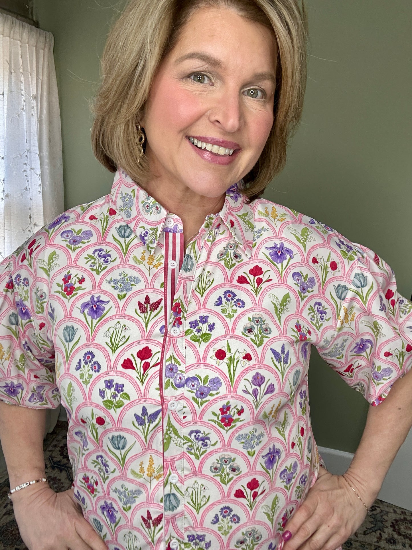 Garden Floral Bubble Dress