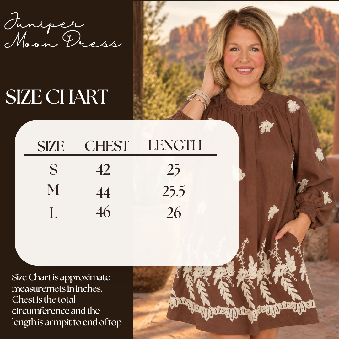 Juniper Moon Dress - Brown